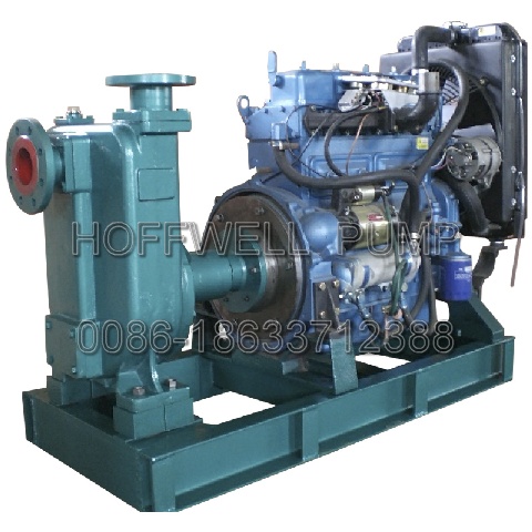 CYZ Trailer Diesel Engine Self-Priming Centrifugal Water Pump