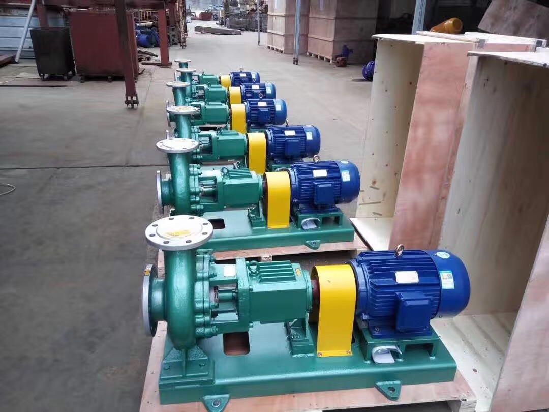 Export IH chemical centrifugal pump with SS304 material